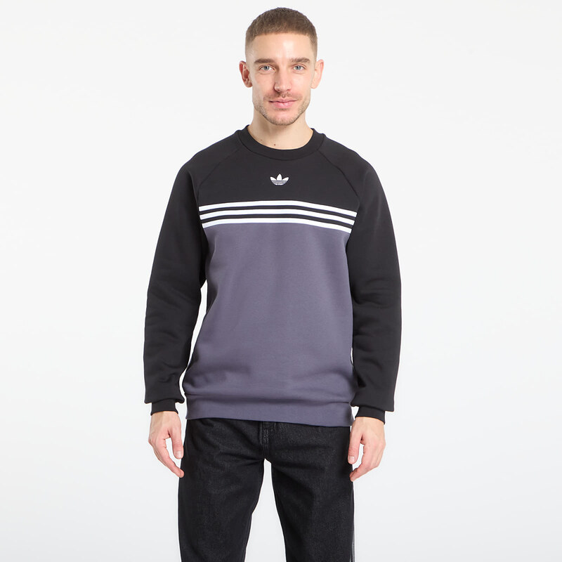 adidas Originals Mikina adidas Chest Stripes Crewneck Sweatshirt 66974074