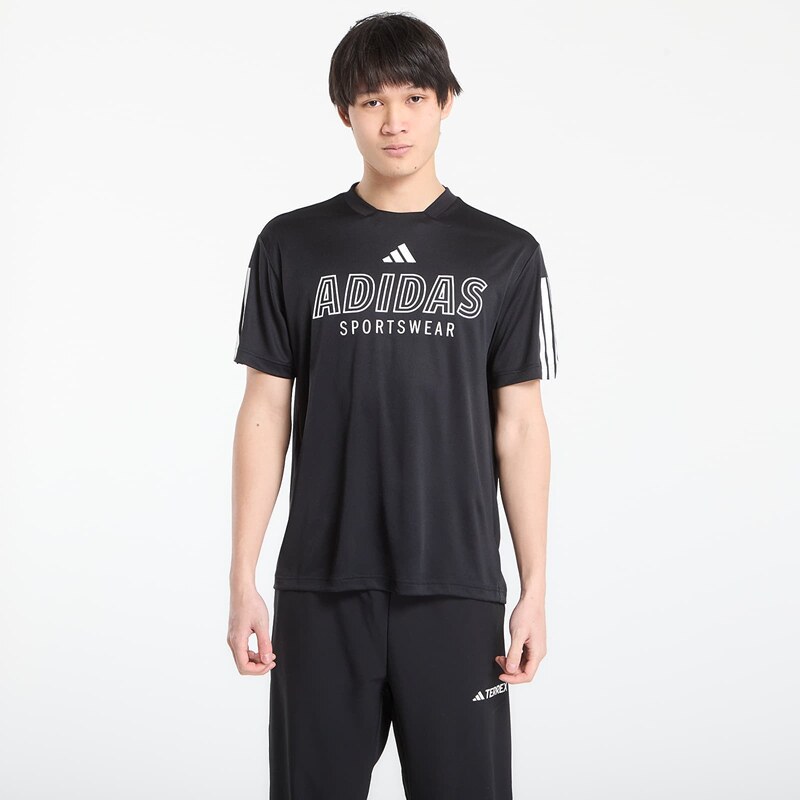 adidas Performance Tričko adidas M Tiro Wm Tee Black/ White XL 66974136