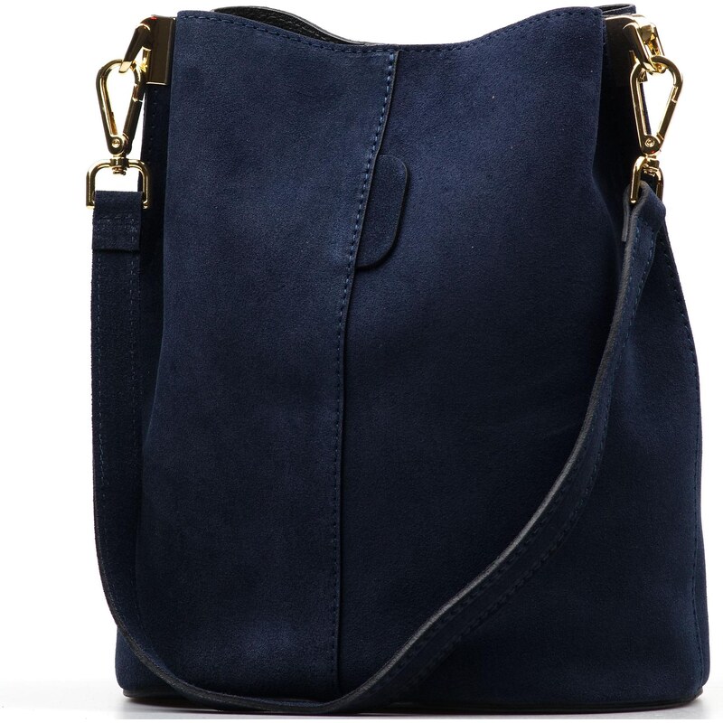 Blaire Kožená kabelka Zoe modrá 65991715
