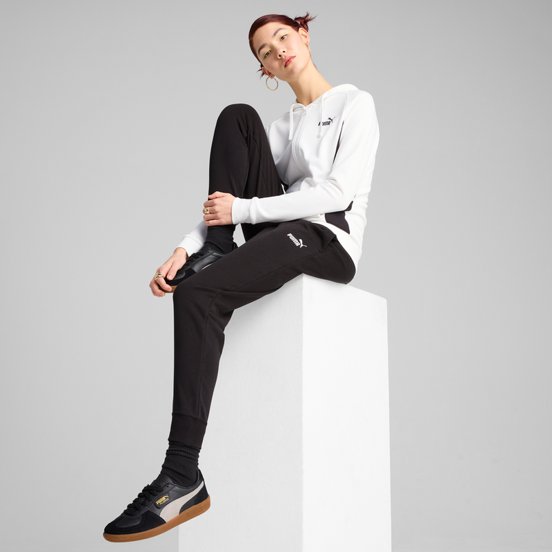 Puma W Hooded Sweat Suit TR cl WHITE 66975693