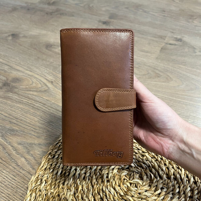 Tillberg Dámska kožená peňaženka tan XENIA 66975694