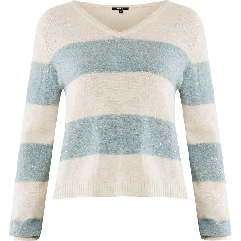 MEXX Sveter krémová / svetlomodrá 66976656