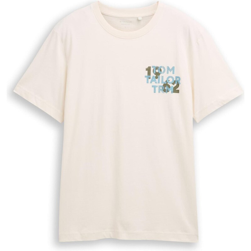 TOM TAILOR Tričko svetlomodrá / olivová / biela ako vlna 66976668