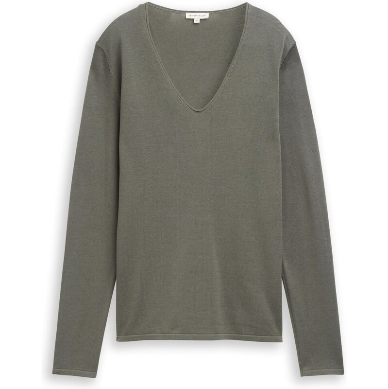 TOM TAILOR Sveter tmavozelená 66976686