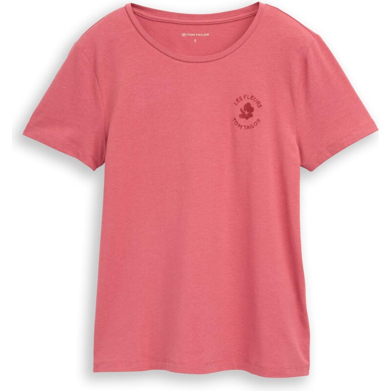 TOM TAILOR Tričko červená / melónová 66976704