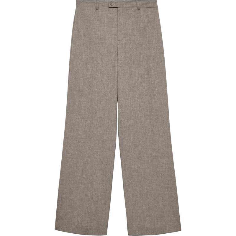 VERO MODA Nohavice s pukmi VMTEXAS tmavošedá 66976723