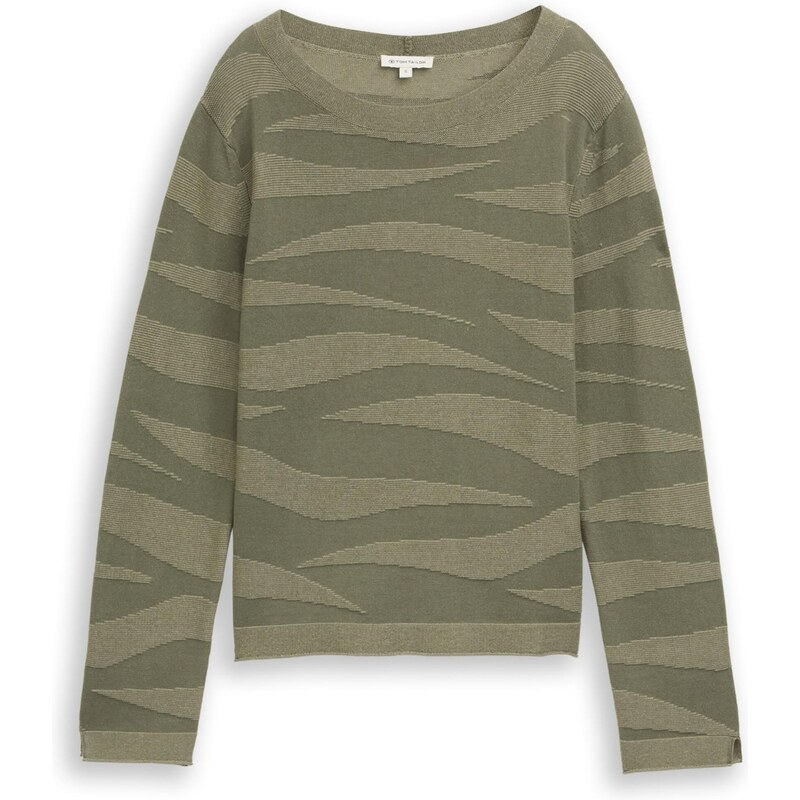 TOM TAILOR Sveter zelená 66976753