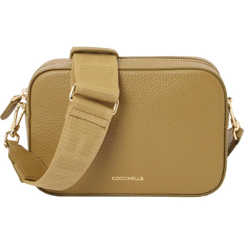 Coccinelle Taška cez rameno Tebe olivová 66976763