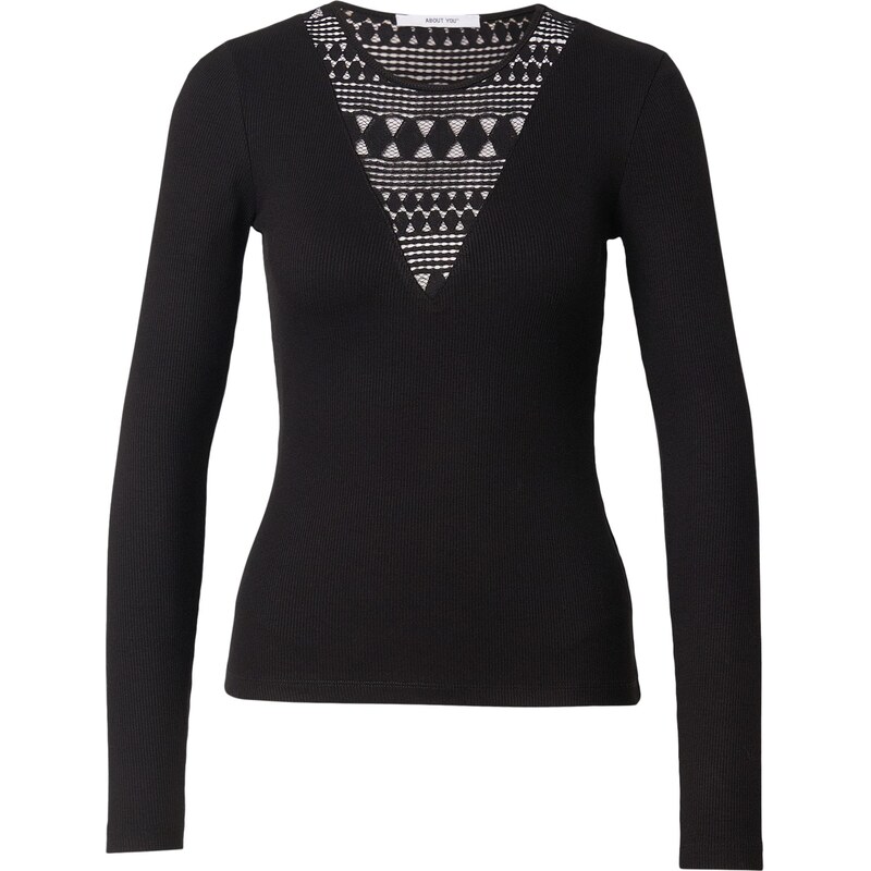 ABOUT YOU Tričko Ronja čierna 66976802