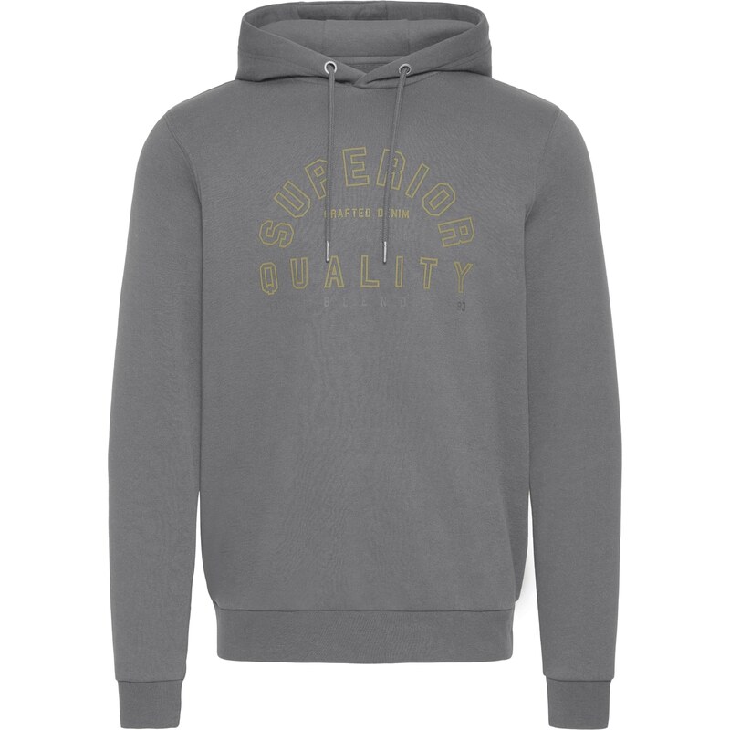 BLEND Mikina tmavosivá / kaki 66976770