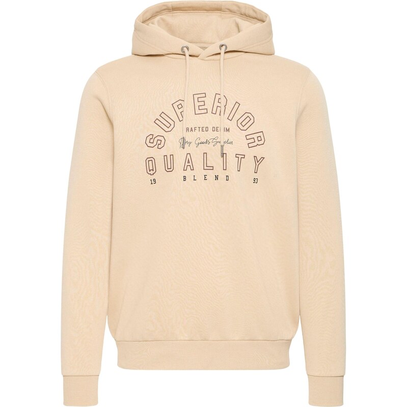 BLEND Mikina béžová / antracitová 66976769