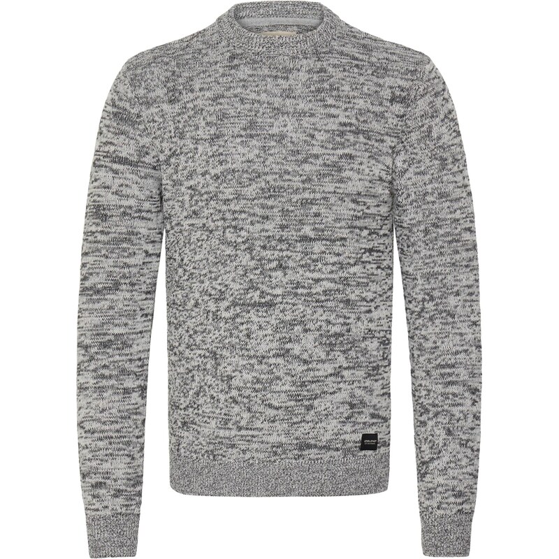 BLEND Sveter sivá melírovaná 66976776