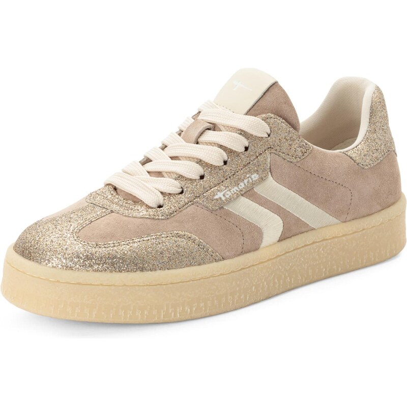 Tamaris Nízke tenisky krémová / mokka / bronzová 66976833