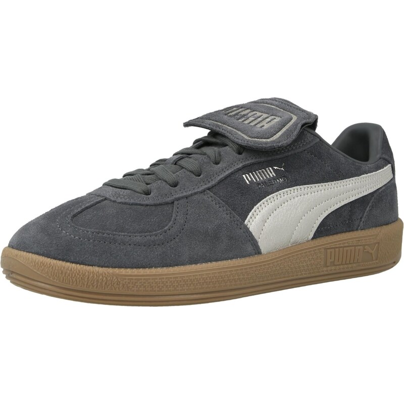 PUMA Nízke tenisky Palermo Premium tmavosivá / strieborná 66976860