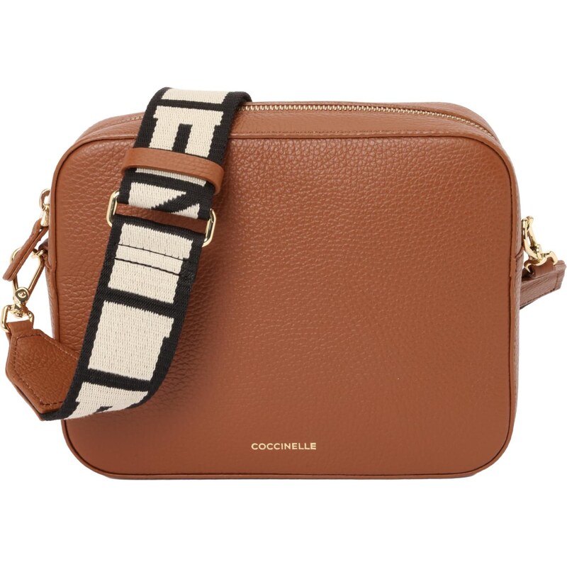 Coccinelle Taška cez rameno Tebe koňaková 66976846