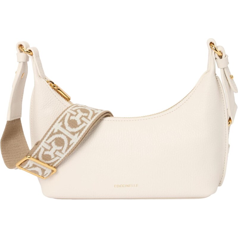 Coccinelle Taška cez rameno SURI slonová kosť 66976866