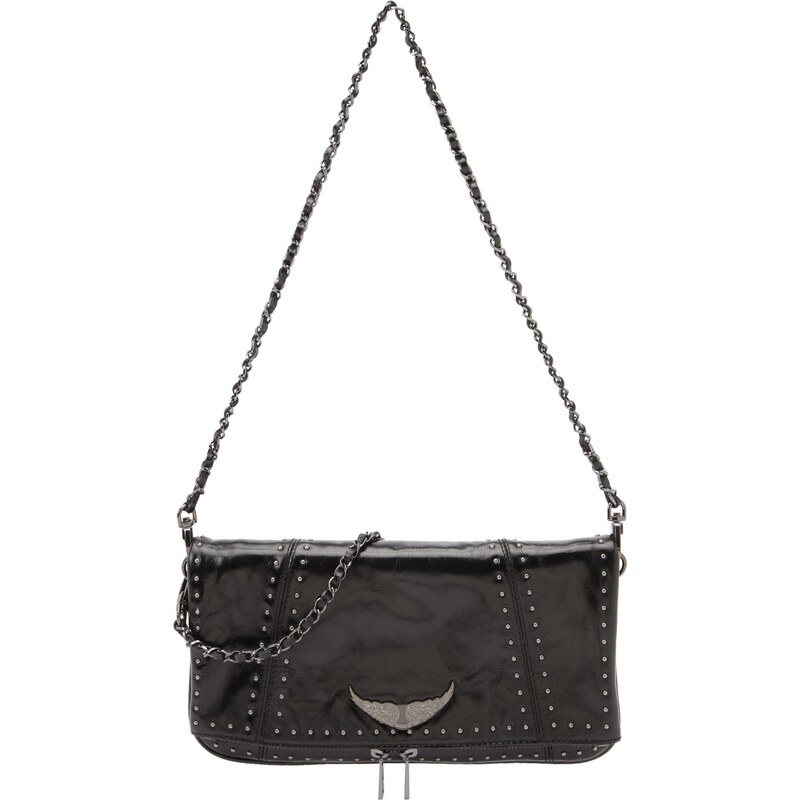 Zadig & Voltaire Taška cez rameno čierna / strieborná 66976881