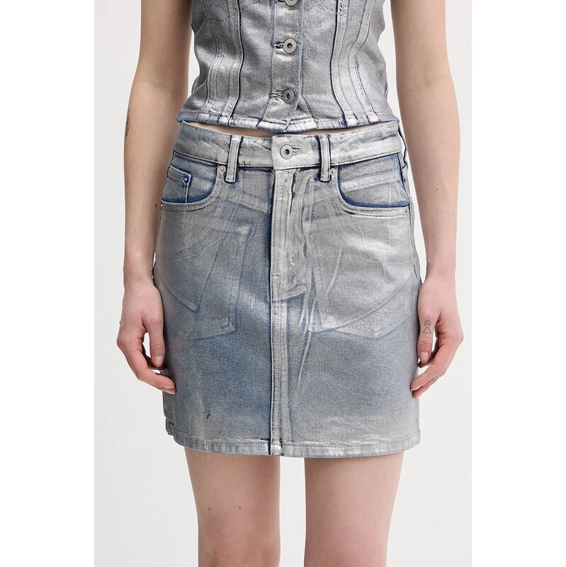 Rifľová sukňa Karl Lagerfeld Jeans 66980737