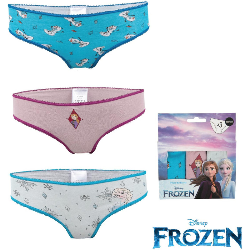 Trenýrkárna 3PACK dievčenské nohavičky Frozen viacfarebné (38019) 92 66980131