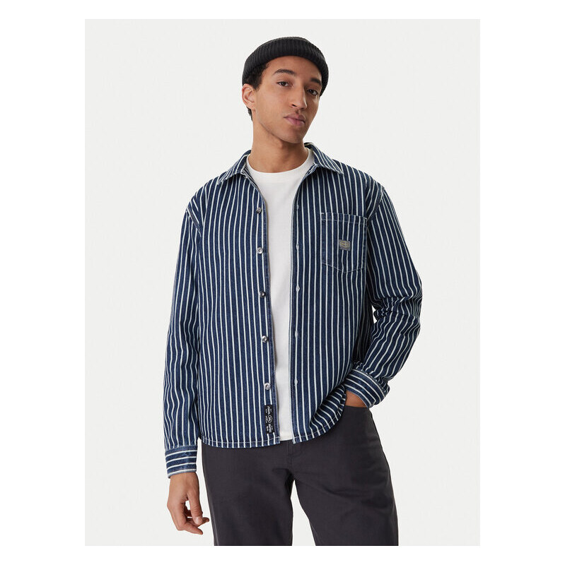 džínsová košeľa RVCA 67195886