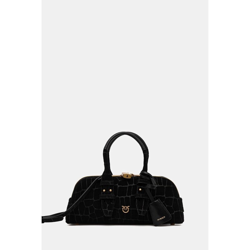 Nubuková taška Pinko Horizontal 66985395