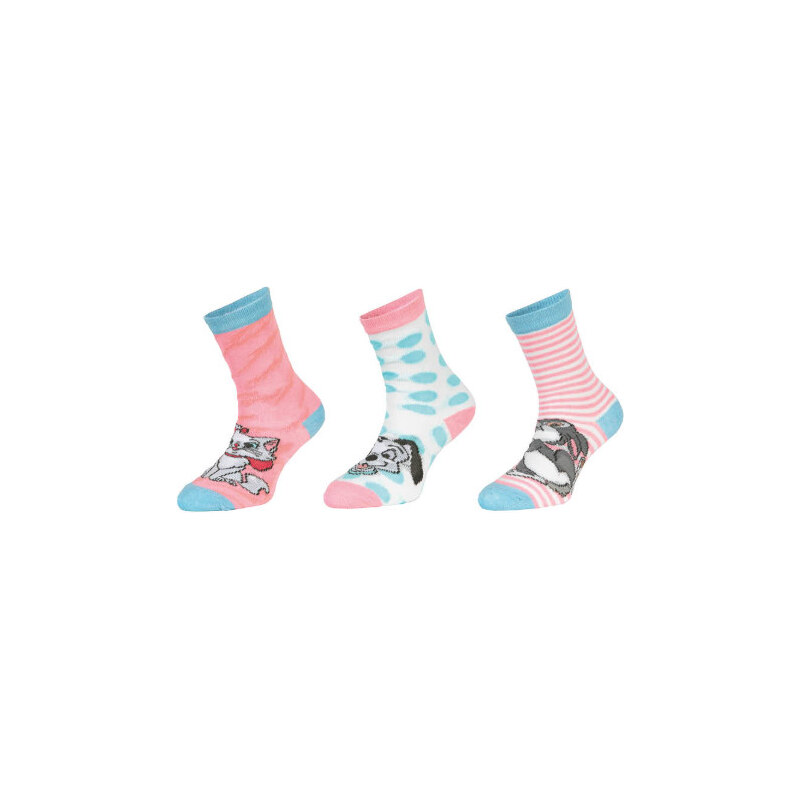 Trenýrkárna 3PACK detské ponožky Disney Animals viacfarebné (39132 66980119