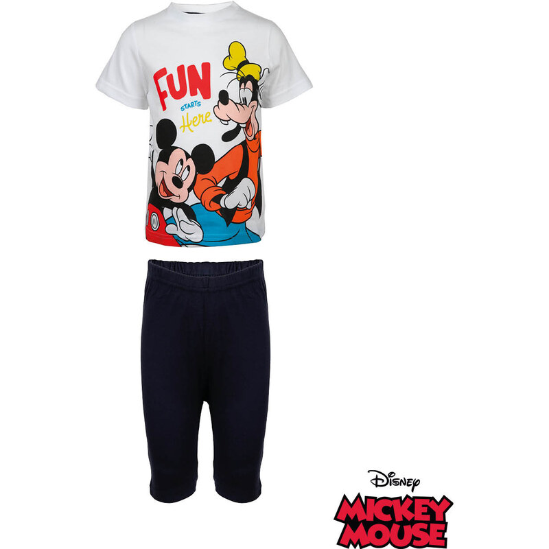 Trenýrkárna Detské pyžamo Mickey viacfarebné (39029/white) 110/116 66980121