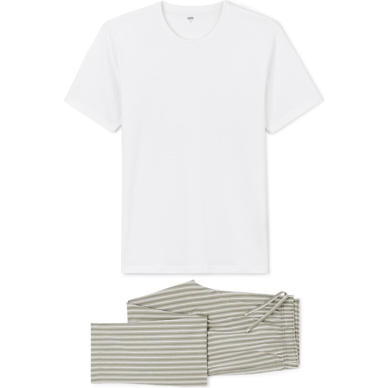 Pánske pyžamo Celio Lipylong 66980277