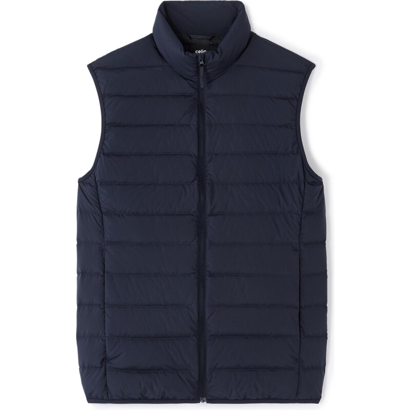 Tmavomodrá pánska vesta Celio 66980424