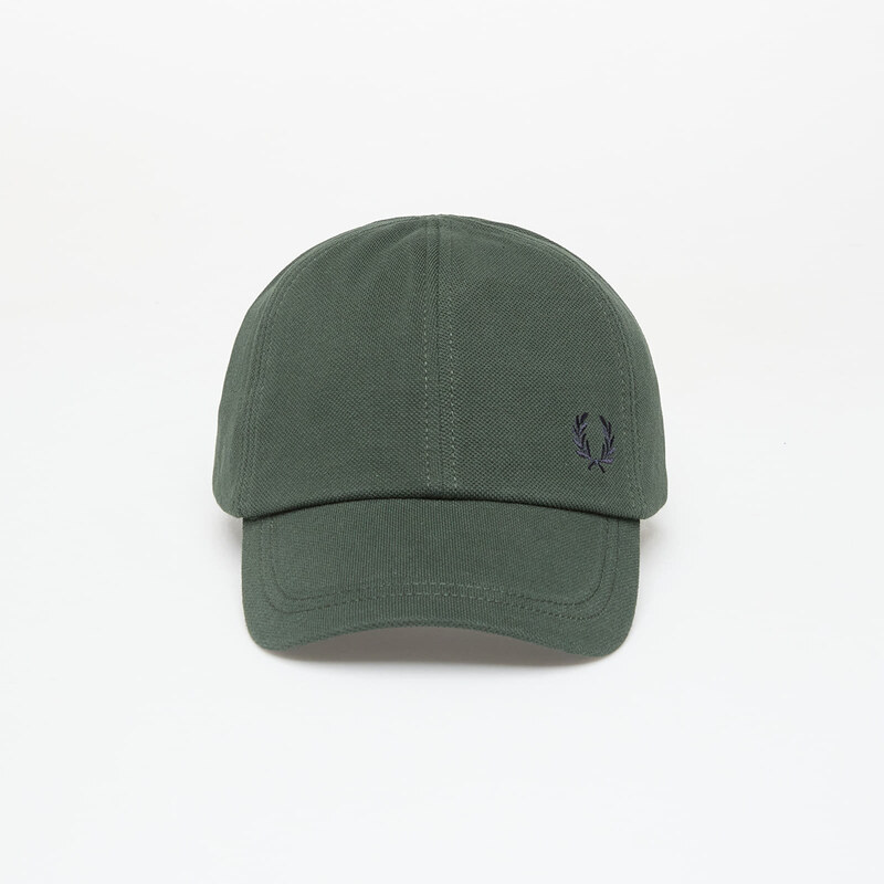 Čiapka FRED PERRY Pique Classic Cap Court Green/ Navy Universal 66981466