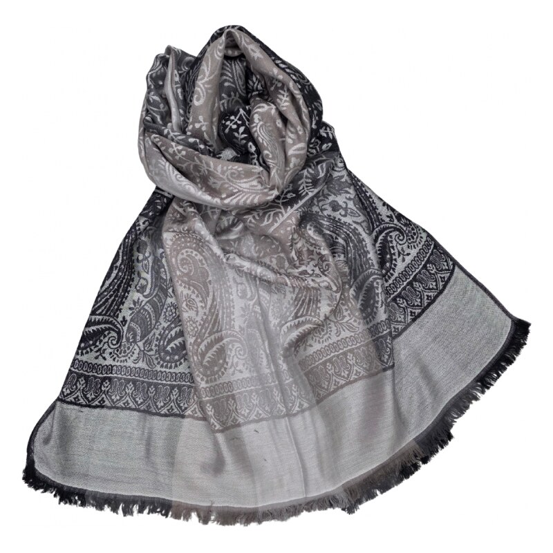 Katrins Fashion Kašmírový biela dámsky šál 66982045