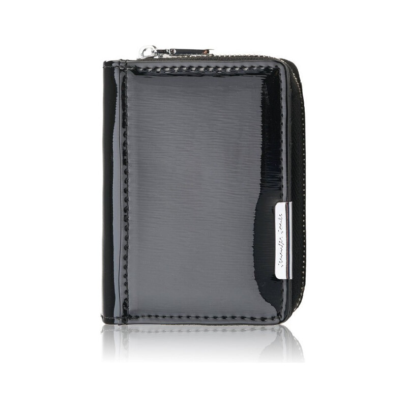 Jennifer Jones Dámska kožená peňaženka, lakovaná koža | čierná SP-18 66982496