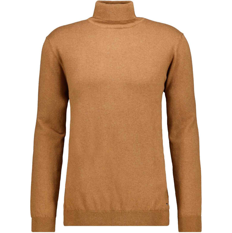 Pánsky horčicový bavlnený rolák s kašmírom RAGMAN 66982574