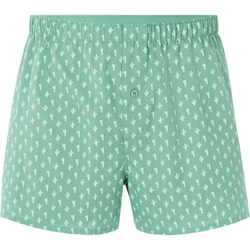 Celio zelené trenky s kaktusmi 66984300