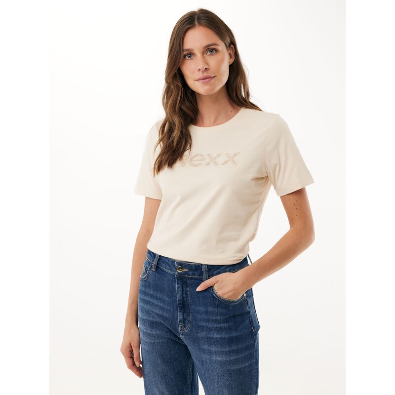MEXX Tričko Clover krémová 66985650