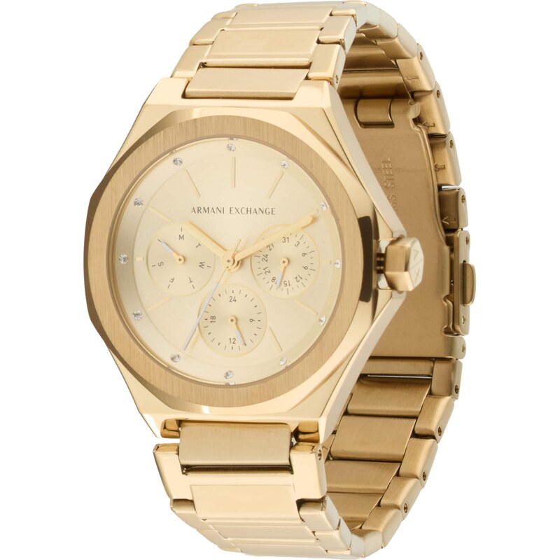 ARMANI EXCHANGE Analógové hodinky zlatá 66985666