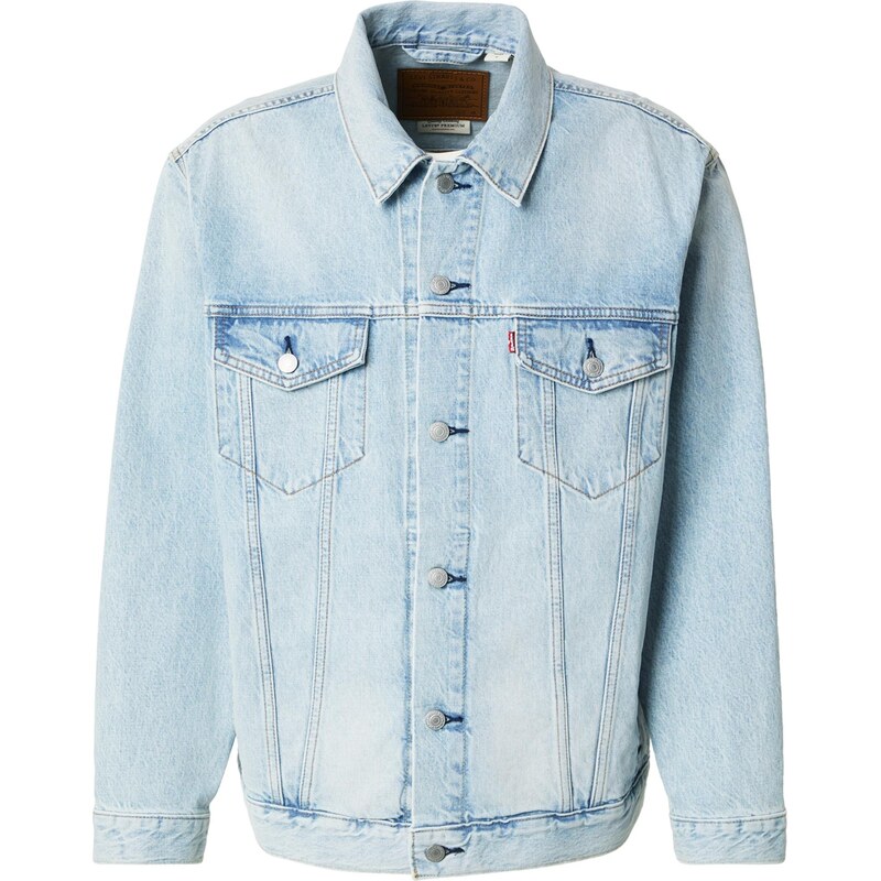 LEVIS Prechodná bunda Relaxed Type III Trucker Jacket svetlomodrá 66985692