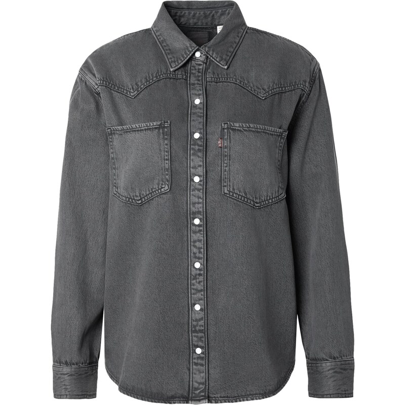 LEVIS Blúzka Teodora Western Shirt čierny denim 66985760