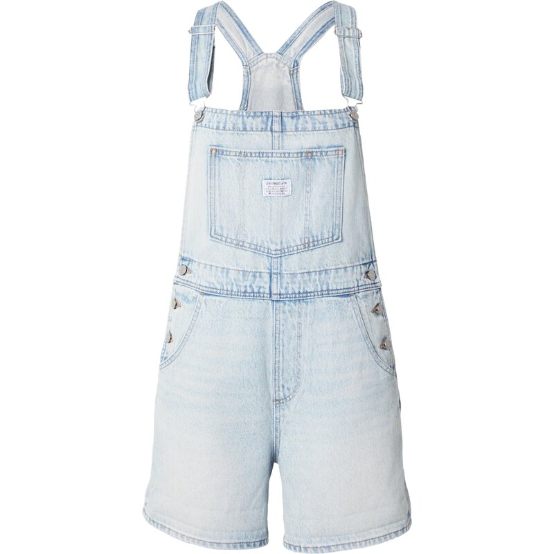 LEVIS Rifle na traky Vintage Shortalls svetlomodrá 66985765