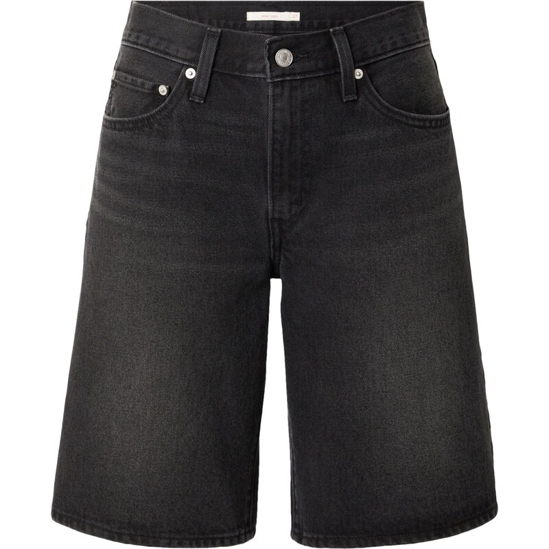 LEVIS Džínsy Middy Jorts čierny denim 66985771