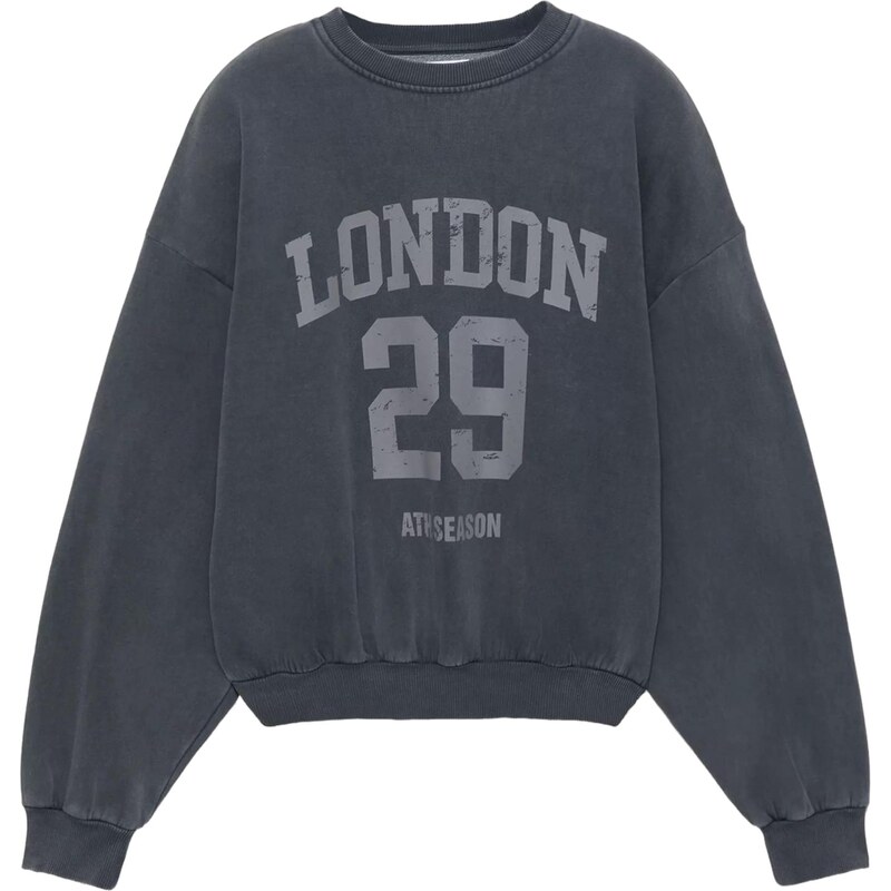 Pull&Bear Mikina sivá / čierna 66985882