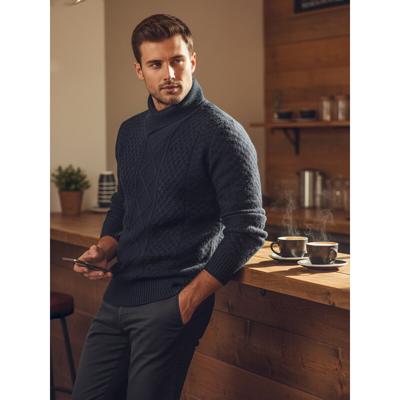 Pánsky sveter Dstreet WX2253 65766979