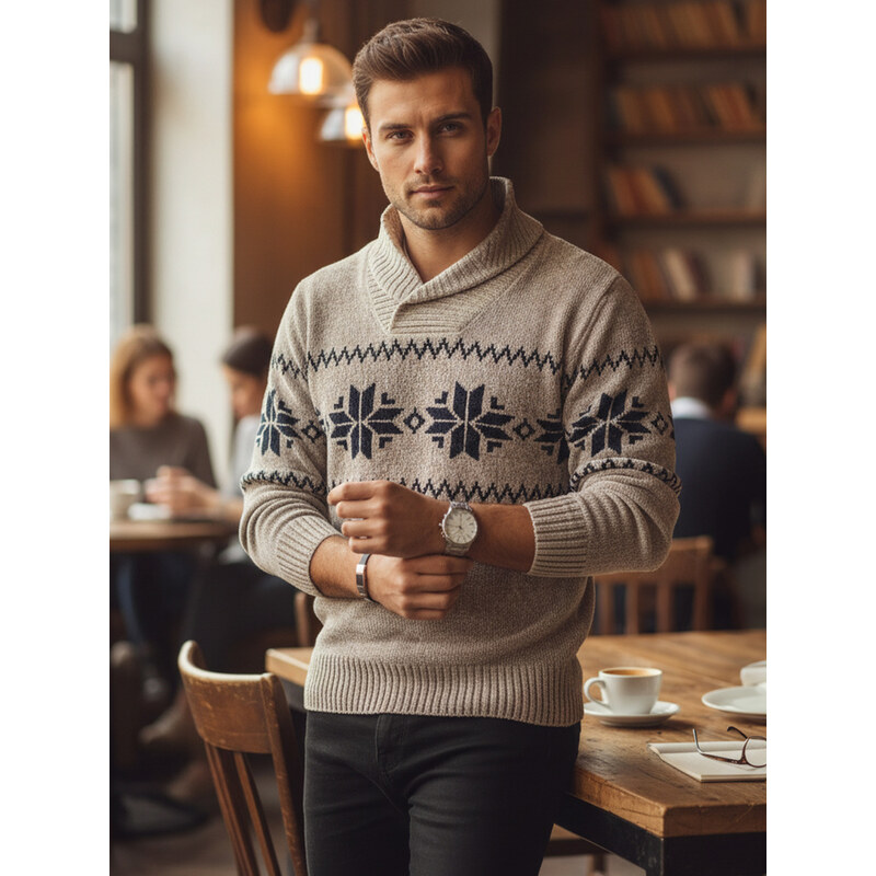 Pánsky sveter Dstreet WX2268 66986085