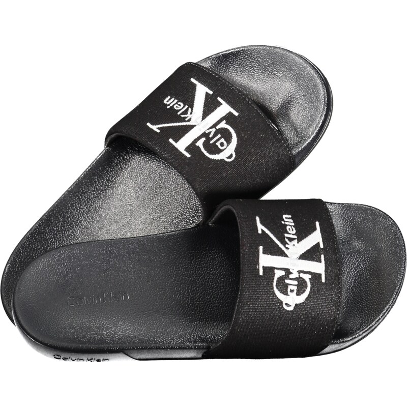 Pánske šľapky Calvin Klein čierne 66995747