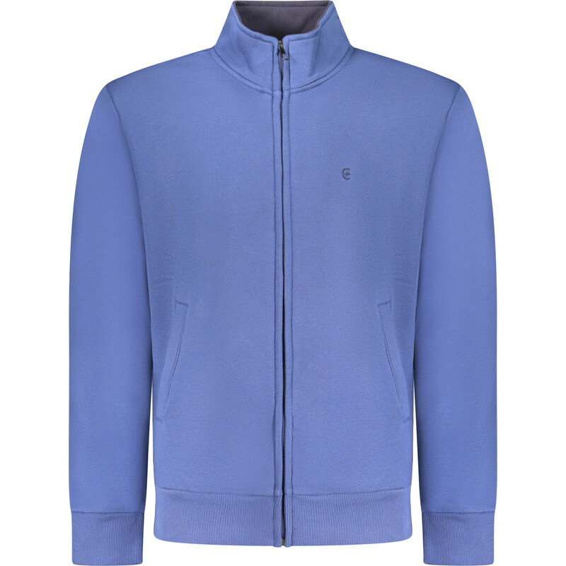 COVERI MOVING Pánska modrá mikina na zips 66995729
