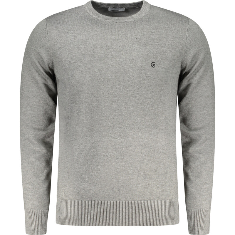 Pánsky sivý sveter Coveri Moving 66193101