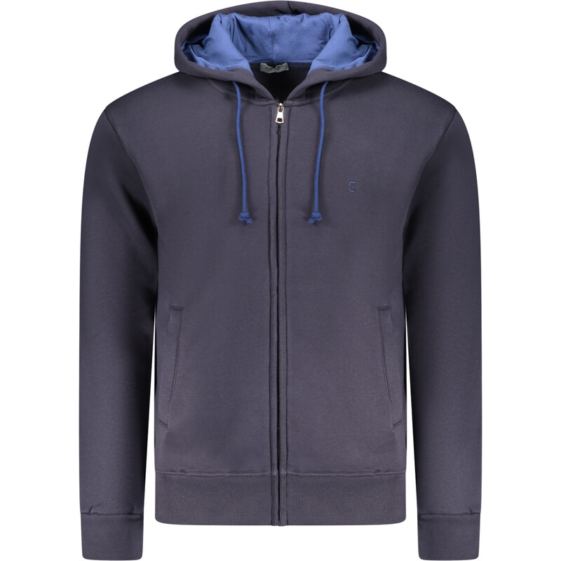 Pánska modrá mikina na zips COVERI MOVING 66995795