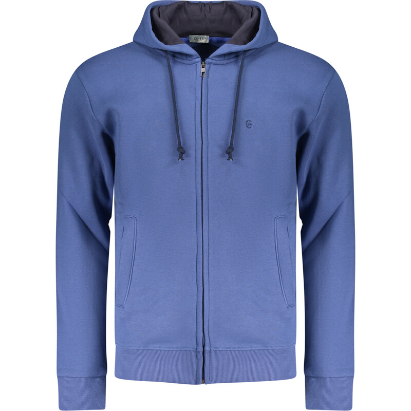 Športová Pánska Mikina so zipsom COVERI MOVING Modrá 68244019