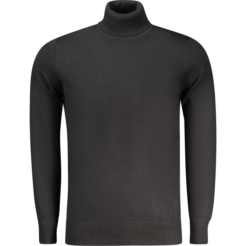 Čierny rolákový sveter Coveri Moving 66995749