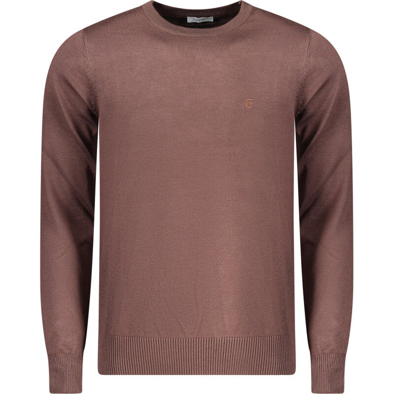 Hnedý pánsky sveter COVERI MOVING 66995745